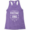 original parts vintage established 1993 perfectly aged Racerback Tank