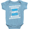 It's A Poppy Thing Baby Onesie