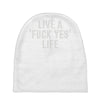 live a fxck yeah life Baby Beanies