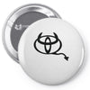 toyota parodie diable Pin-back button