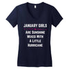 January Girls Women's V-Neck T-Shirt