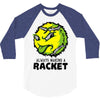 tennis ball racket 3/4 Sleeve Shirt