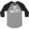 wifi 3/4 Sleeve Shirt