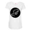 Mouse Rat Maternity Scoop Neck T-shirt