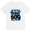 i may not be be perfect but my dog loves me V-Neck Tee