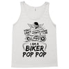 You Cant Scare Me I am Biker Pop Pop Tank Top