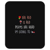 are red is red Mousepad