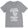 The Fishing Legend Reeling Them In For 60 Years V-Neck Tee