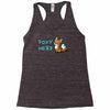 foxy nerd Racerback Tank
