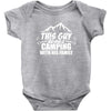 This Guy Loves Camping With His Family Baby Onesie