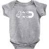 chicken and magnet Baby Bodysuit