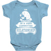 I Am Beagle Actually In A Very Commited Relationship Baby Onesie