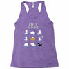 cat's resume Racerback Tank