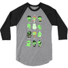 Funny Cthulhu T Shirts 3/4 Sleeve Shirt