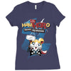 mighty hamthoro Ladies Fitted T-Shirt