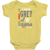I Wear Grey For My Grandma (Brain Cancer Awareness) Baby Onesie