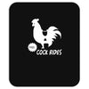 cock rides funny Mousepad