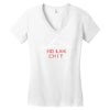 ho lee chit Women's V-Neck T-Shirt