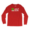 zombie never give up fun Long Sleeve Shirts