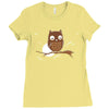 nocturnowl Ladies Fitted T-Shirt