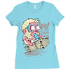 nerd attack Ladies Fitted T-Shirt