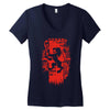 lion crest Women's V-Neck T-Shirt