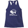 always late worth wait funny turtle Racerback Tank