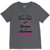 Not All Heroes Wear Capes Some Become An Awesome Friend V-Neck Tee