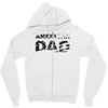 american dad black Zipper Hoodie
