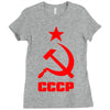 cccp Ladies Fitted T-Shirt