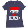 ny state of mind Ladies Fitted T-Shirt