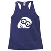 funny face funny Racerback Tank