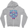 non timebo mala Zipper Hoodie
