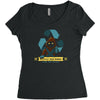 save the galaxy Women's Triblend Scoop T-shirt