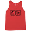 push button receive bacon t shirt funny awesome nerdy geeky humor tee Tank Top