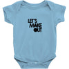 let's make out Baby Onesie
