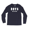 boys with abs Long Sleeve Shirts
