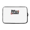 blessed aunitie with flower Laptop sleeve