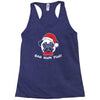 bah hum pug scrooge grinch christmas Racerback Tank