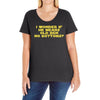 get into it Ladies Curvy T-Shirt