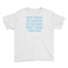 dont judge my english setter Youth Tee