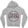 team damon salvatore Zipper Hoodie