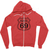 route 69 Zipper Hoodie