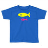 big fish little fish cardboard box Toddler T-shirt