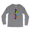 Pride Floral LGBT Colors Long Sleeve Shirts