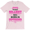 The Best Grammy Was Born In Sebtember T-Shirt