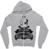 I Am Labrador Retriever Actually In A Very Commited Relationship Zipper Hoodie