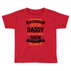 Super Cool Daddy Of A Freaking Awesome Son Toddler T-shirt