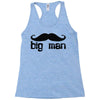 moustache Racerback Tank