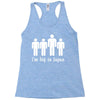 i'm big in japan Racerback Tank